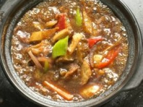 黄焖杏鲍菇商用制作方法