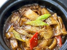 黄焖茄子商用制作方法,操作简单,出餐快,口味稳定