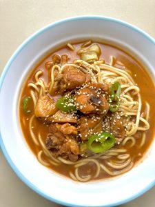 辣子鸡浇头面/辣子鸡拌面，源头直供商用成品酱，开袋即用，无需二次调味