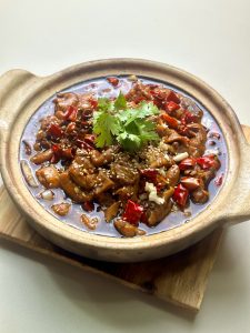 肥肠鸡商用制作方法，爆火餐饮项目，口味独特