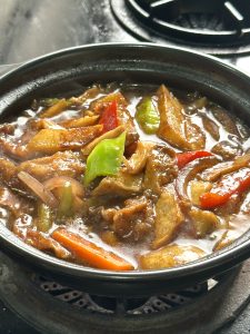 黄焖杏鲍菇商用制作方法